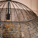 Modera - Hanglamp Ø80 armor - Zwart bruin