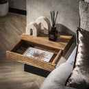 Modera - Nachtkastje 1L set-2 layer L - Massief acacia naturel