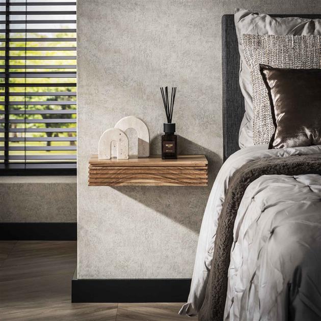Modera - Nachtkastje 1L set-2 layer L - Massief acacia naturel
