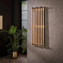 Modera - Kapstok tweak 2x3 haken hoog - Massief mango zandkleur