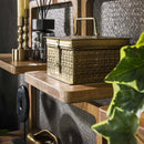 Modera - Wandschap set-5 curvy - Massief acacia naturel