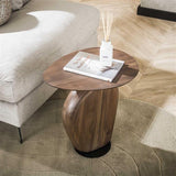 Modera - Bijzettafel Art Solid - Massief acacia glaze brown