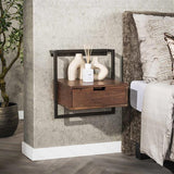 Modera - Nachtkastje Air Solid 1 lade - Massief acacia bruin