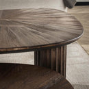 Modera - Salontafel Maya Teak vierhoekig set van 2 - Massief teak espresso