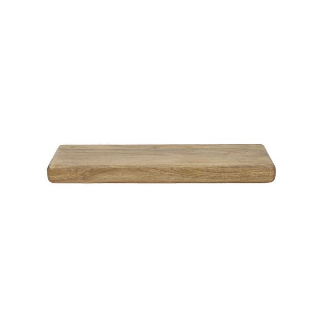 Modera - Wandplank 118 sleek - Massief mango zandkleur