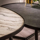 Modera - Salontafel set-2 slate driehoek - Leisteen