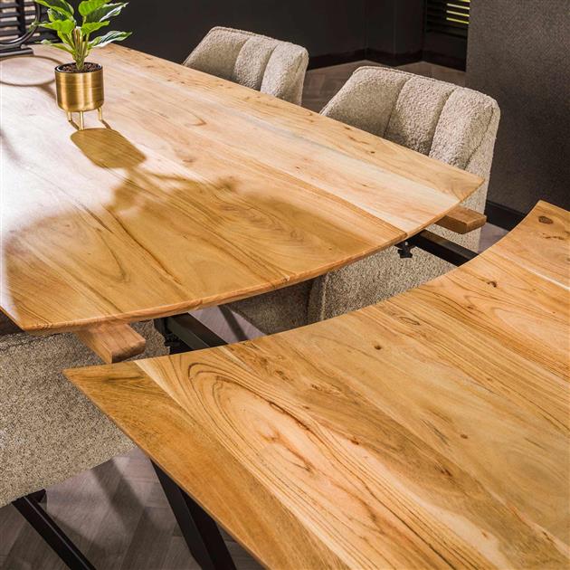 Modera - Eetkamertafel extend 175-275 - Massief acacia naturel