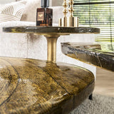 Modera - Bijzettafel Eclipse L - Antiek goud