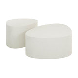 Modera - Salontafel set-2 driehoekig stone - Marmer composiet