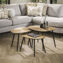 Modera - Salontafel Ray vierhoekig set van 3 - Ray antiek goud