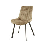 Modera - Stoel brede zit. VPE4 - Champagne velours - set van: 4