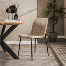 Modera - Stoel tube support VPE4 - Boucle zandkleur - set van: 4