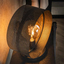 Modera - Tafellamp 1L ring geperforeerd - Charcoal