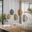 Modera - Hanglamp Web 5-lichts - Mat nikkel mix