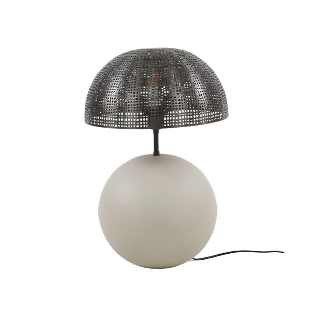 Modera - Tafellamp 1L sphere natural L - Natural grey