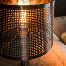 Modera - Vloerlamp 1L rechte kap natural - Natural grey