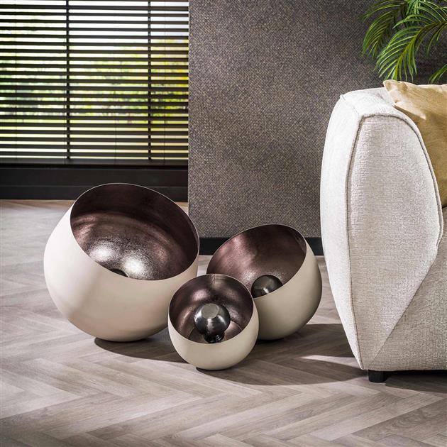 Modera - Tafellamp Ø28 basket - Natural grey