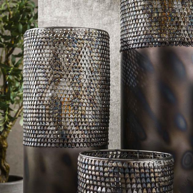 Modera - Vloerlamp Ø20 cilinder 60cm - Zwart bruin