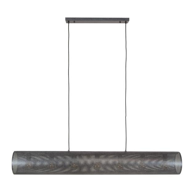 Modera - Hanglamp 7L koker XL mesh - Artic zwart