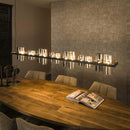 Modera - Hanglamp 14L cylinder mixed glass (G9) - Artic zwart