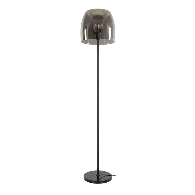 Modera - Vloerlamp 1L drift glass - Smoke grey glas