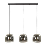 Modera - Hanglamp 3L drift glass - Smoke grey glas