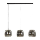 Modera - Hanglamp 3L drift glass - Smoke grey glas