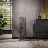 Modera - Vloerlamp Ø25 weaver cylinder L - Zwart nikkel