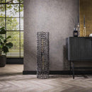 Modera - Vloerlamp Ø25 weaver cylinder L - Zwart nikkel