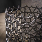 Modera - Vloerlamp Ø25 weaver cylinder L - Zwart nikkel