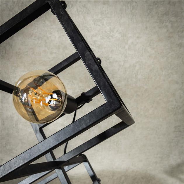 Modera - Vloerlamp 4L kubus - Charcoal