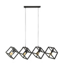 Modera - Hanglamp 4L kubus - Charcoal