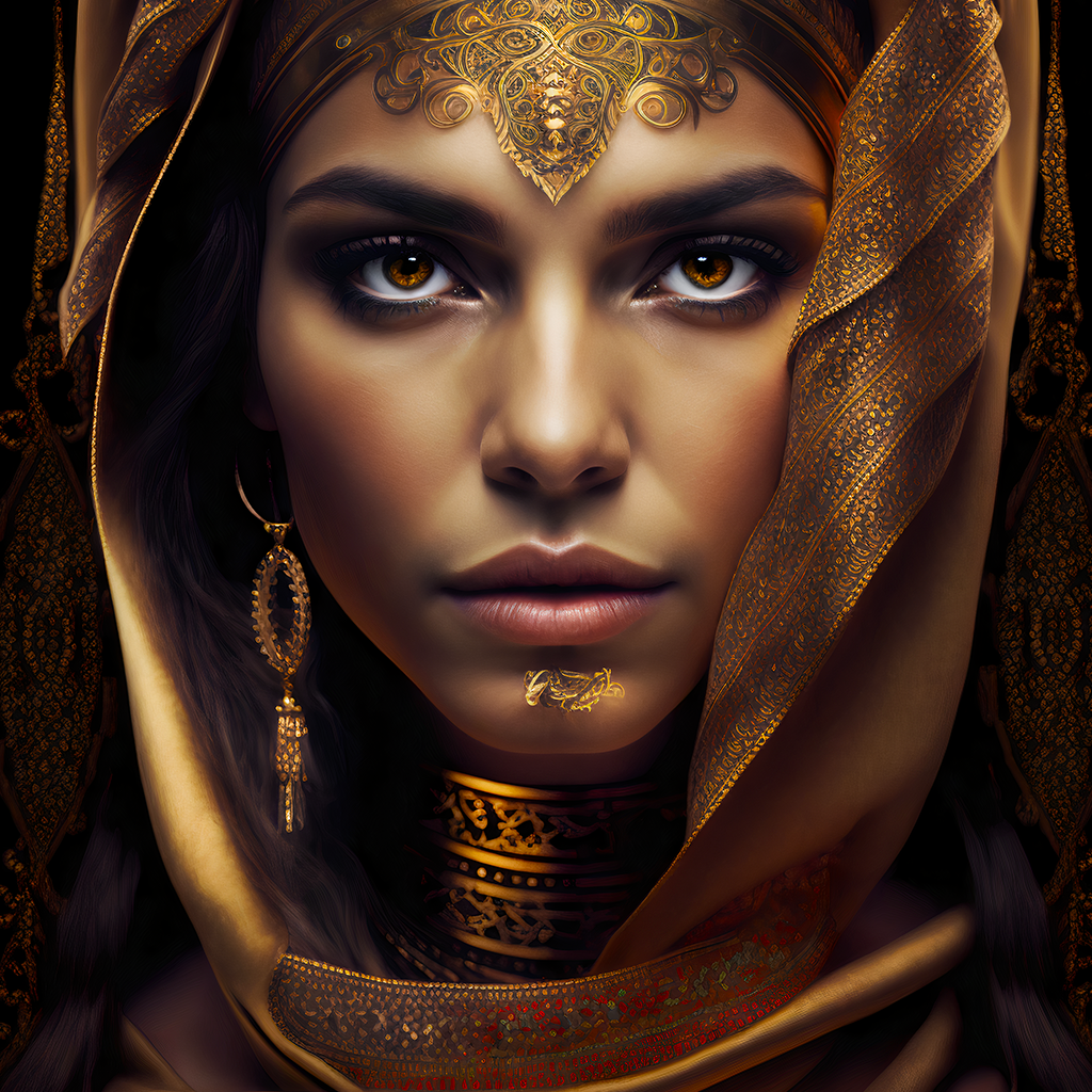 Dalia - Exclusive - Glasschilderij