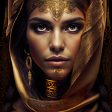 Dalia - Exclusive - Glasschilderij