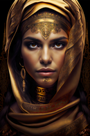 Dalia - Exclusive - Glasschilderij