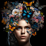 Glasschilderij - 100x150 / 80x120 / 60x90cm (liggend) - Exclusive - Bluebell