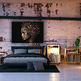 Glasschilderij - 100x150 / 80x120 / 60x90cm (liggend) - Exclusive - Butterfly Spring