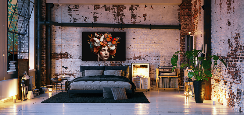 Glasschilderij - 100x150 / 80x120 / 60x90cm (liggend) - Exclusive - Hidden Beauty