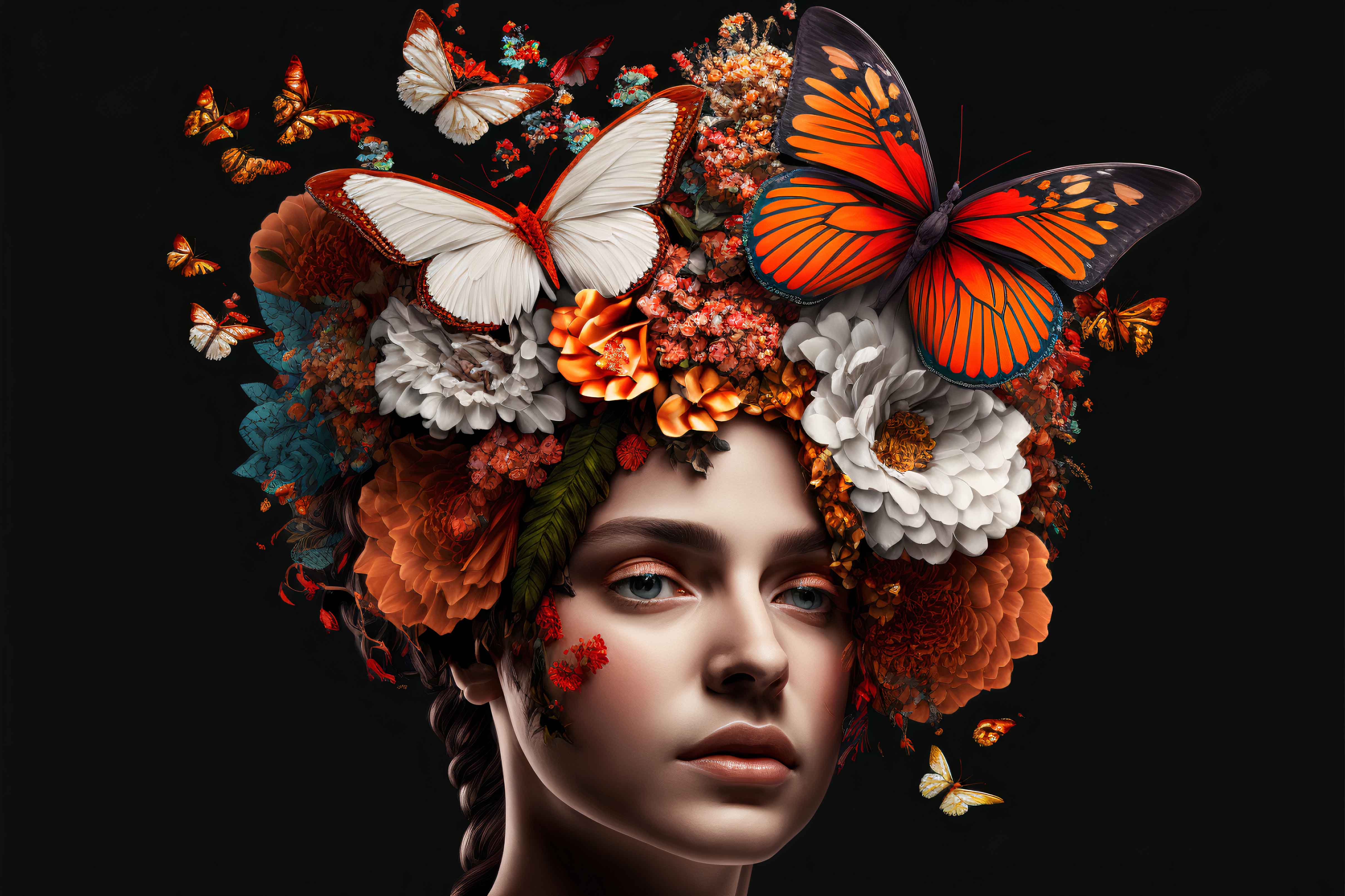 Glasschilderij - 100x150 / 80x120 / 60x90cm (liggend) - Exclusive - Hidden Beauty