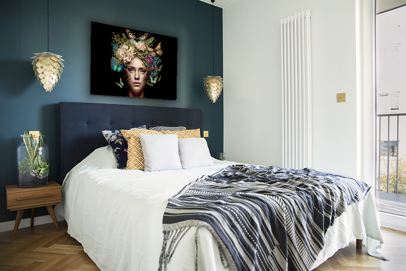 Glasschilderij - 100x150 / 80x120 / 60x90cm (liggend) - Exclusive - Luna Green