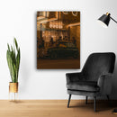 Glasschilderij - 100x150 / 80x120 / 60x90cm (staand) - Mini Cooper x Gucci