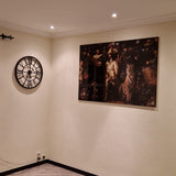 Glasschilderij - 100x150 / 80x120cm (liggend) - Exclusive - Nachtwacht