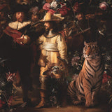 Glasschilderij - 100x150 / 80x120cm (liggend) - Exclusive - Nachtwacht