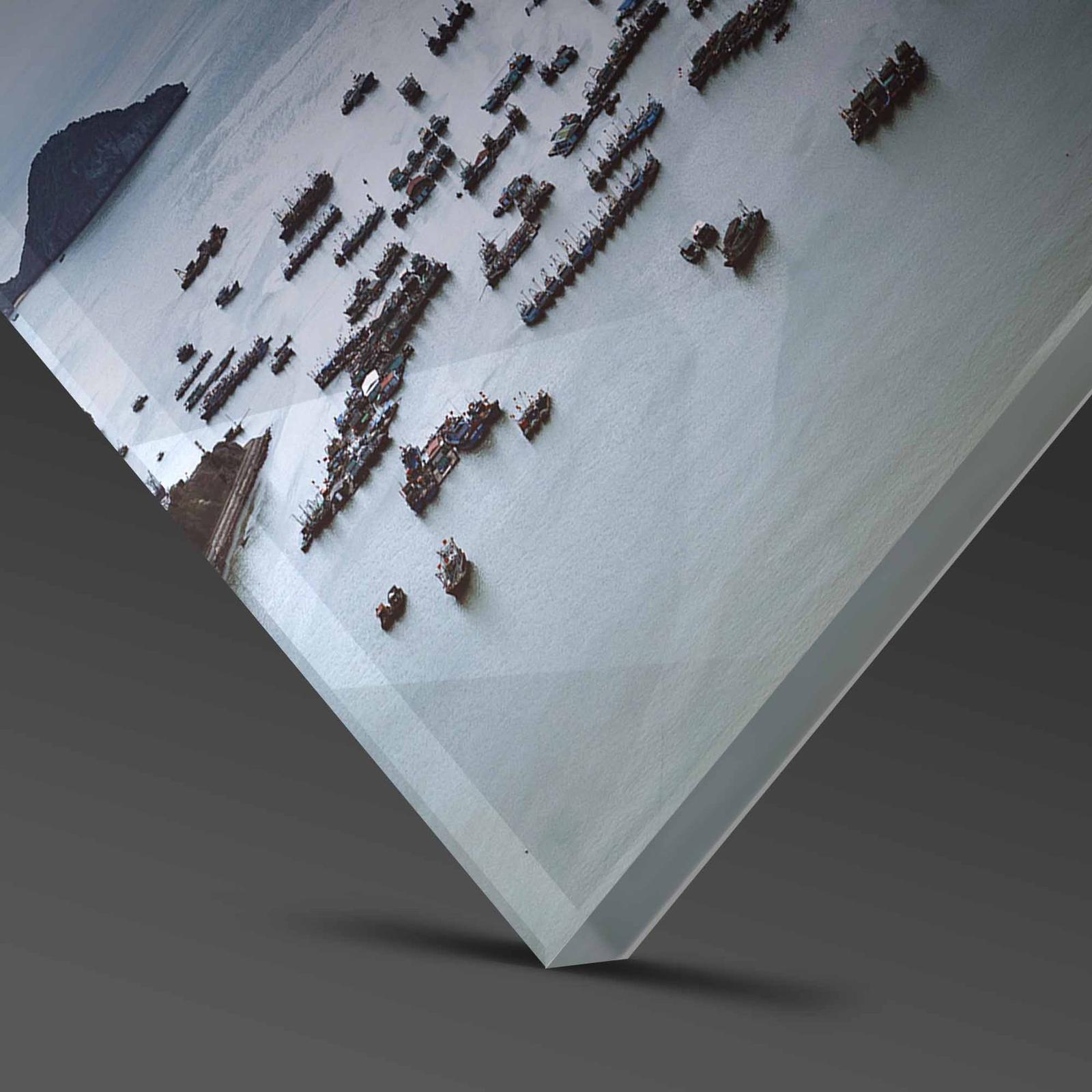 Glasschilderij - 120x80cm - Exclusive - Dieren - Kaketoe Rechts 2-Luik (2)