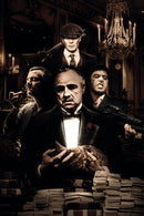 Glasschilderij - 120x80cm - Exclusive - Model - Familia Criminal