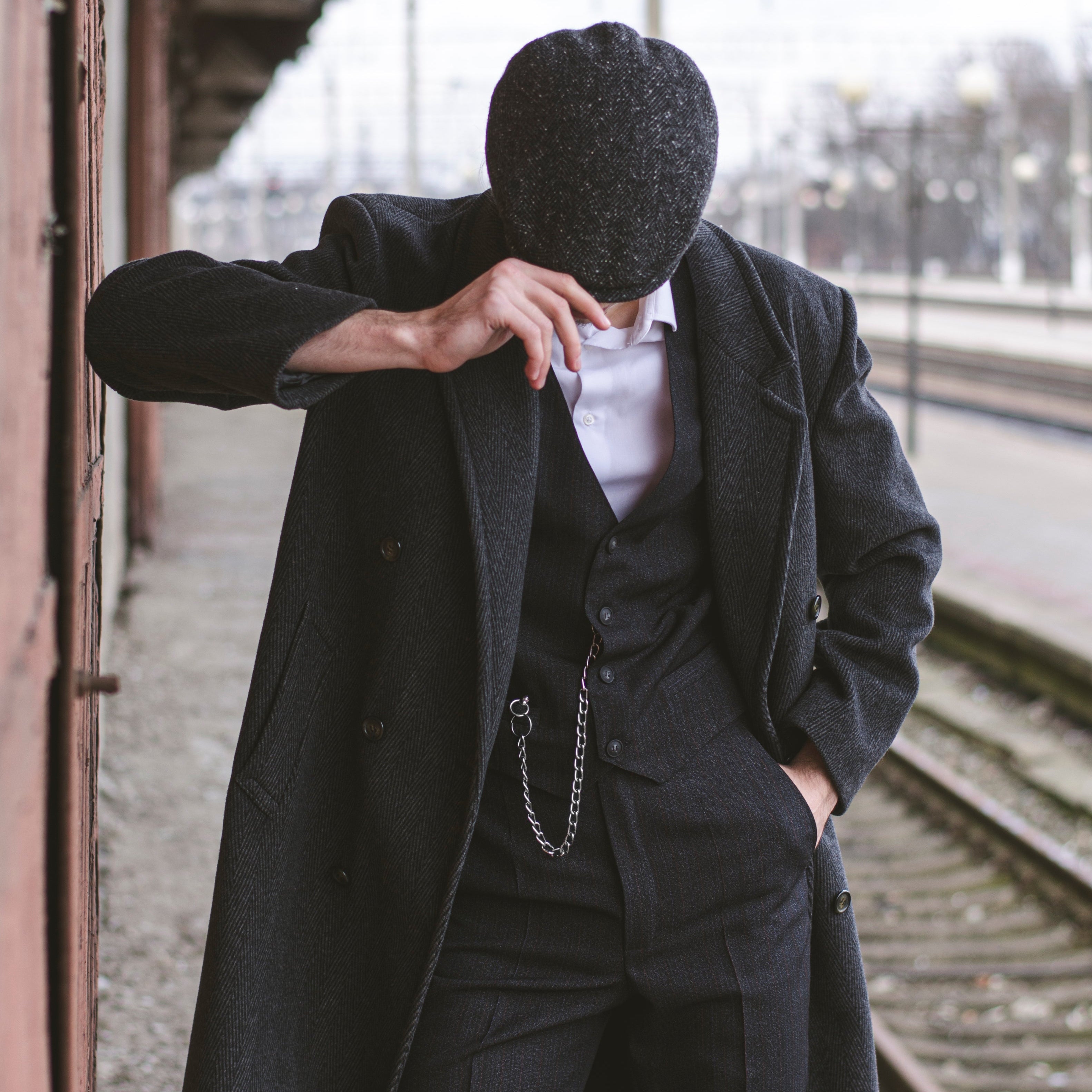 Glasschilderij - 120x80cm - Limited Model - Peaky Blinders