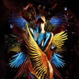 Glasschilderij - 150x100 / 120x80cm (liggend) - Exclusive - Model - Elizabeth Fly