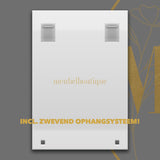 Glasschilderij - 160x110 / 120x80cm - Model - Noir Gold