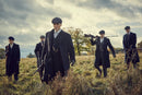 Glasschilderij - Exclusive - Liggend - Peaky Blinders Familie