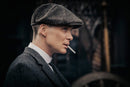 Glasschilderij - Exclusive - Liggend - Peaky Blinders Smoke